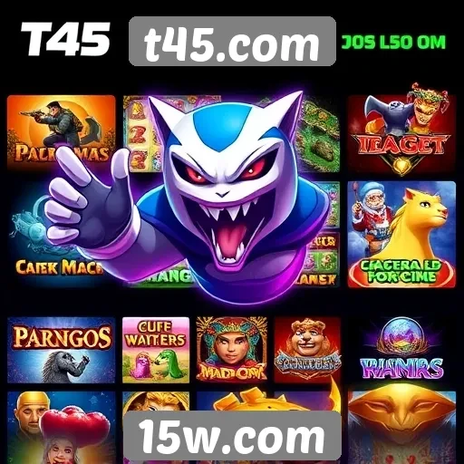 T45.com oferece diversidade de jogos online