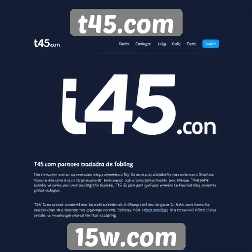 analise da usabilidade do site t45.com